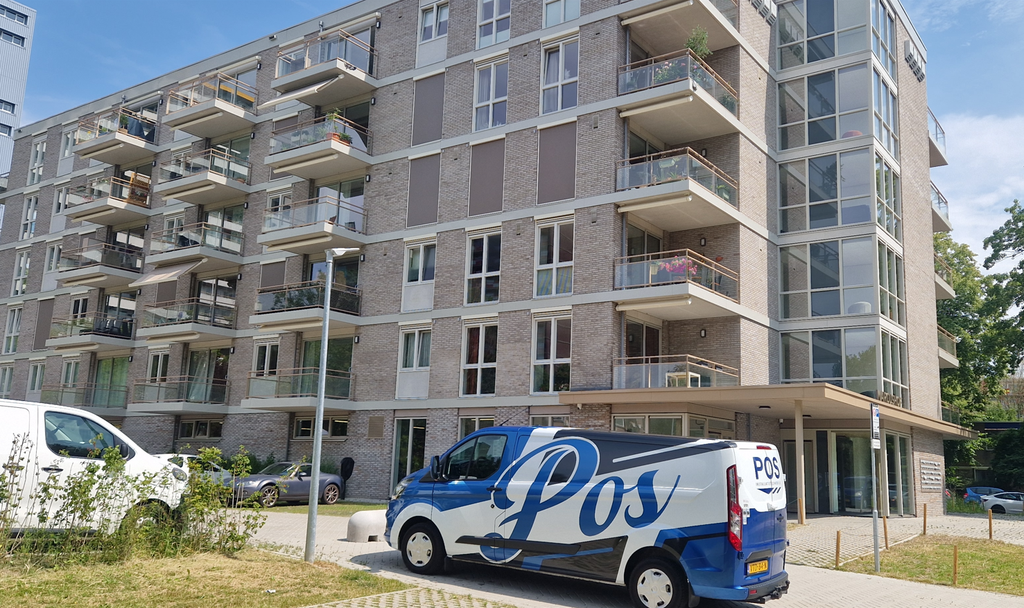 Onderhoud aan warmtepompinstallaties in een appartementencomplex